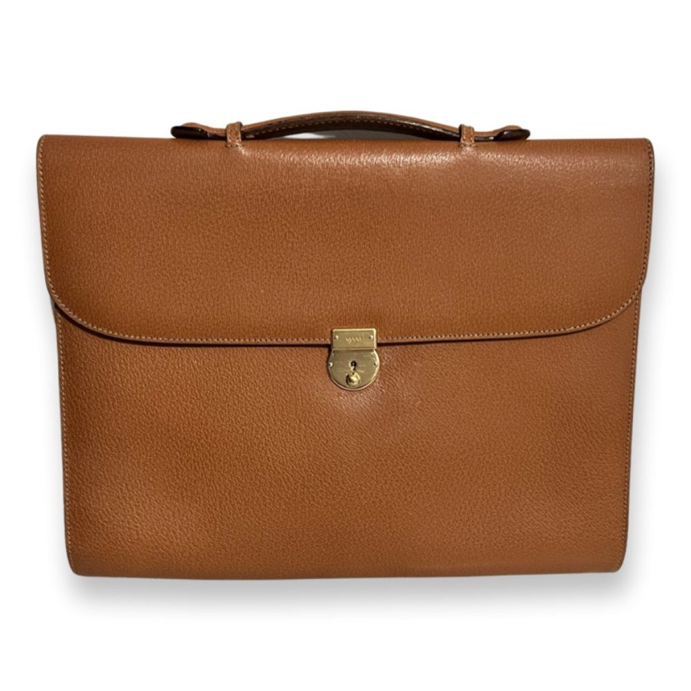 Gucci Leather Business Bag